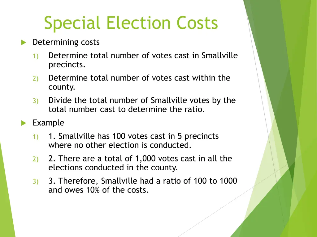 special election costs 1