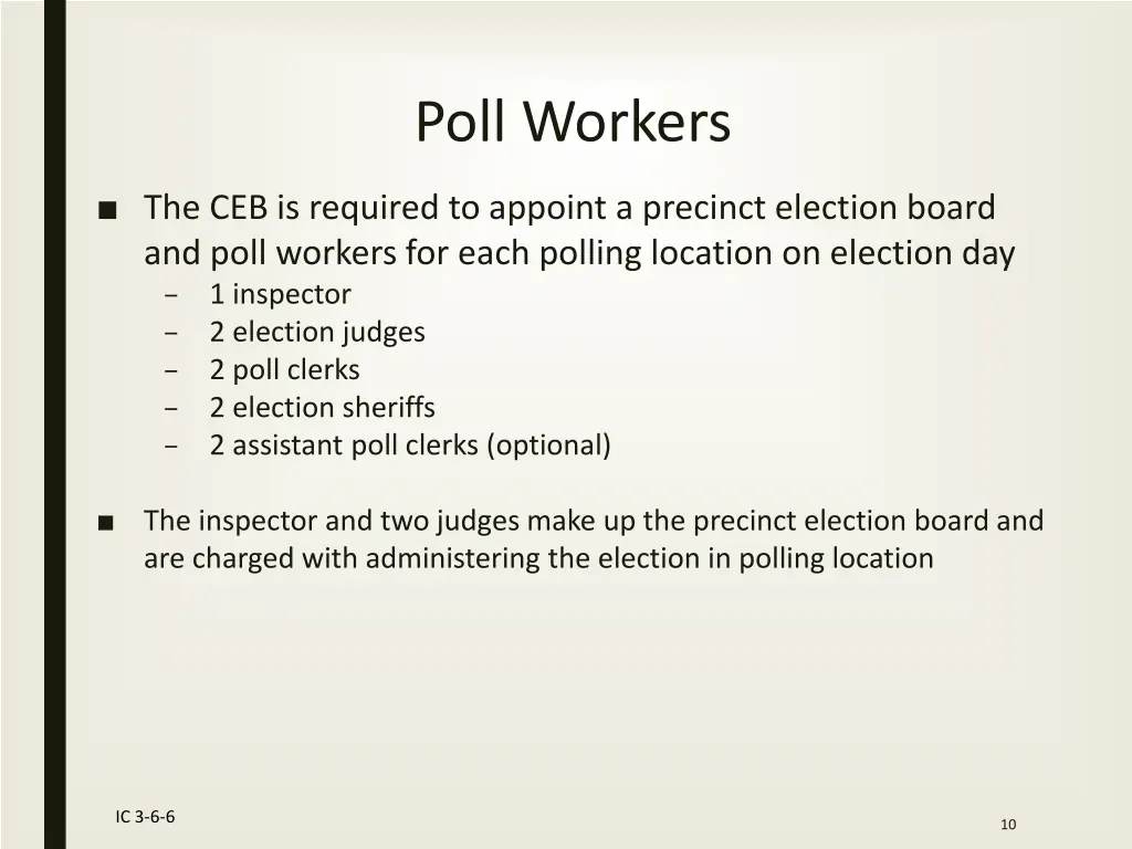 poll workers