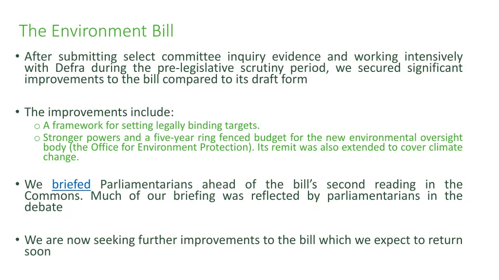 the environment bill