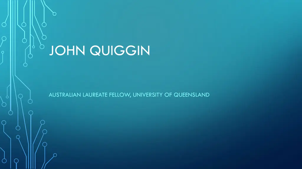 john quiggin