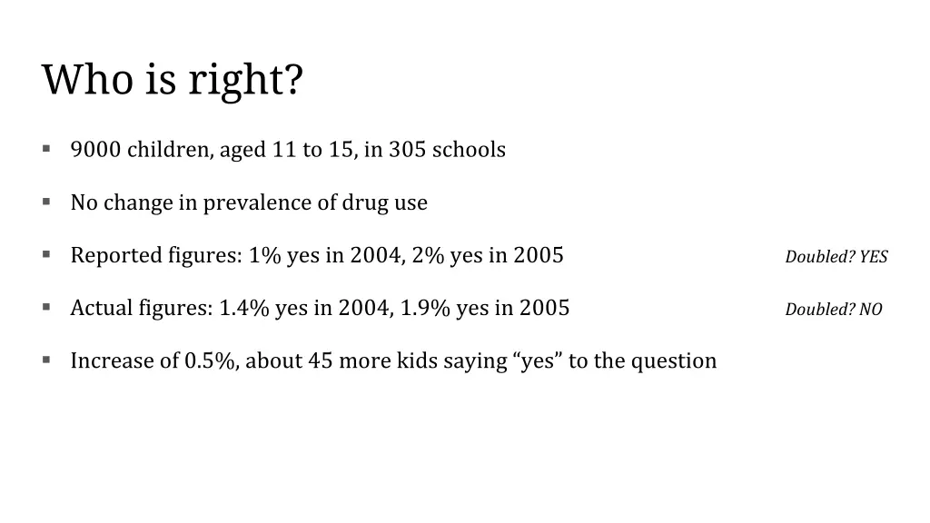 who is right