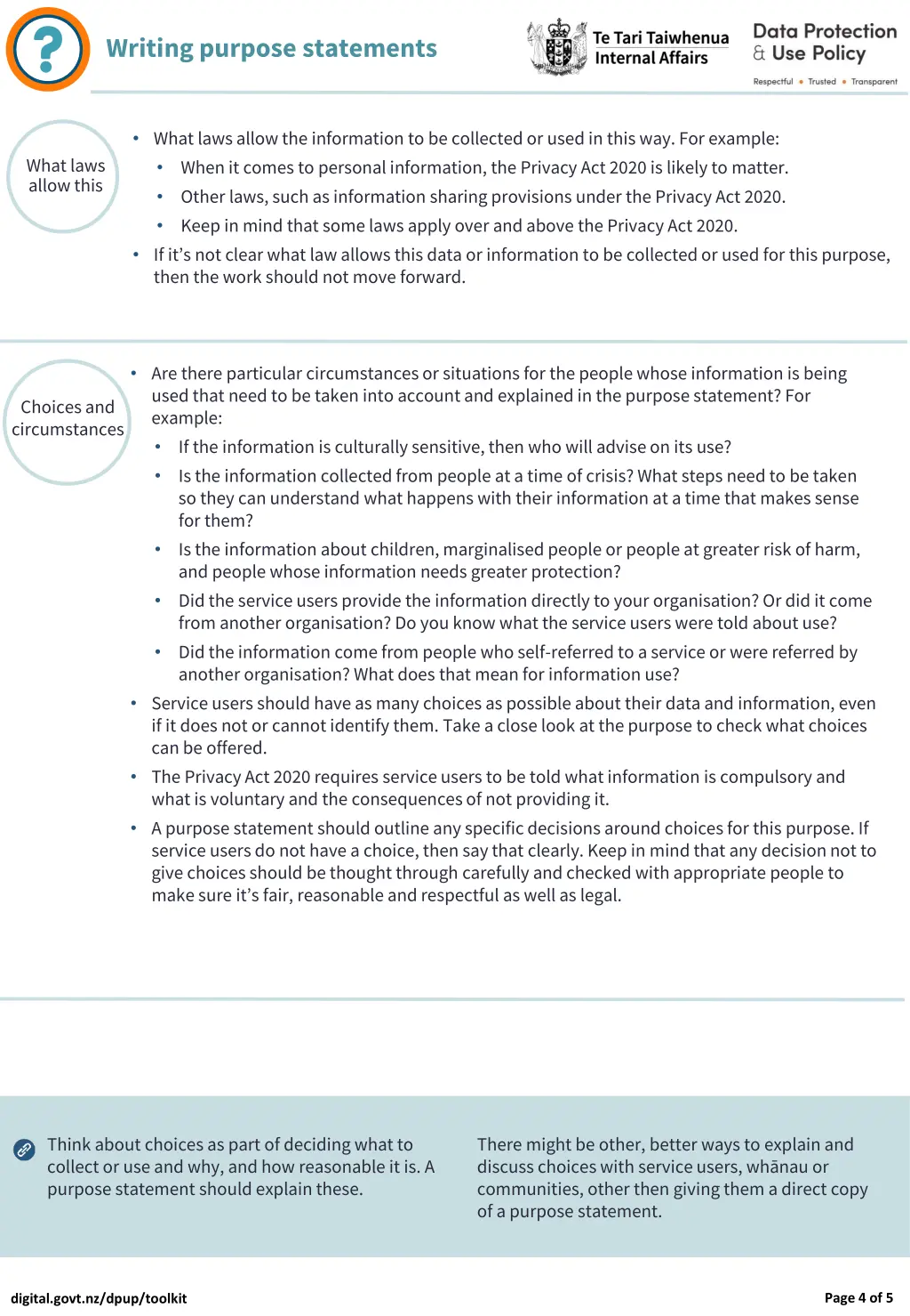 writing purpose statements 2