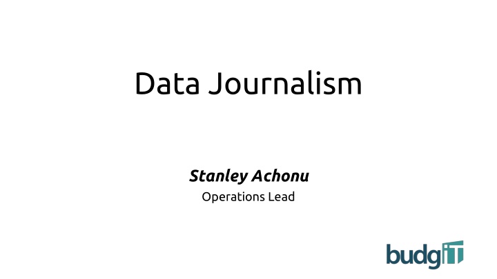 data journalism