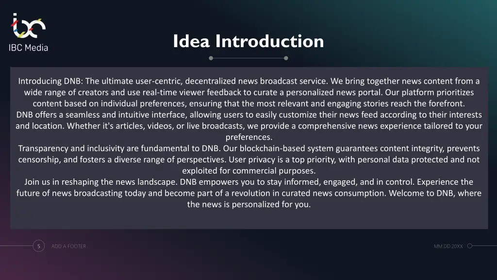 idea introduction
