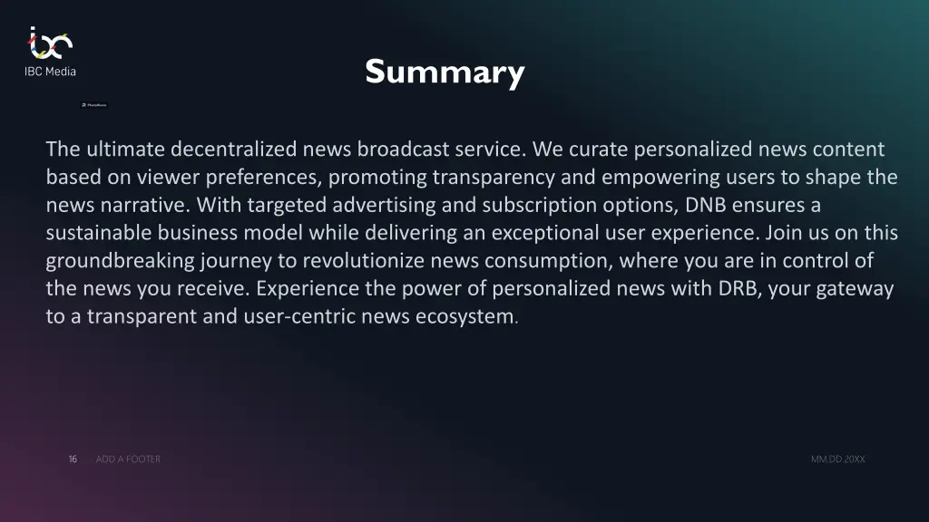 summary