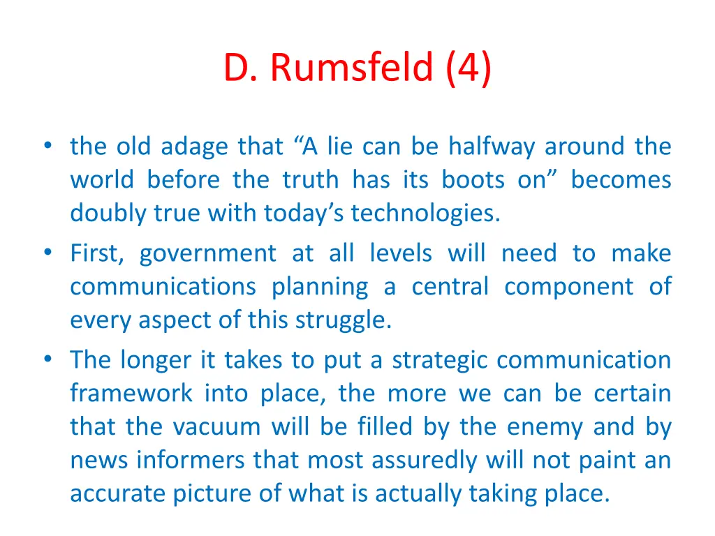 d rumsfeld 4