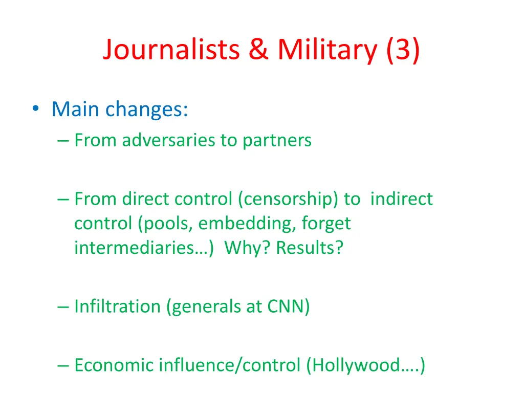journalists military 3