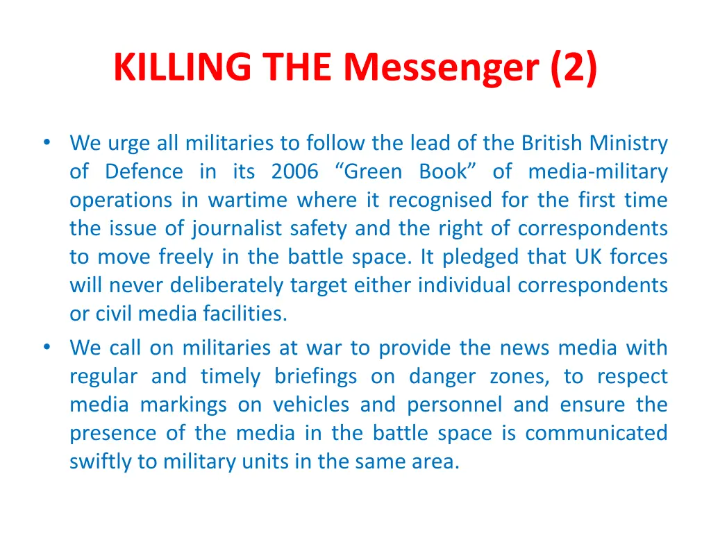 killing the messenger 2