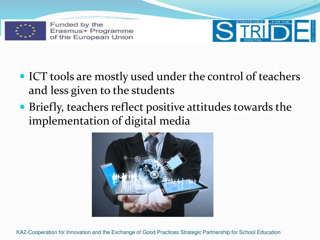 ict tools are mostly used under the control