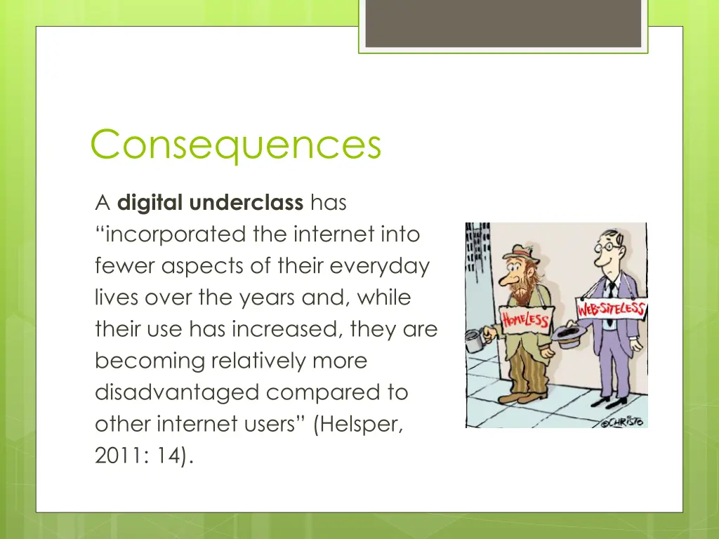 consequences 1