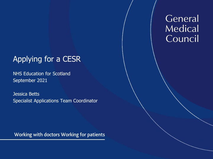 applying for a cesr