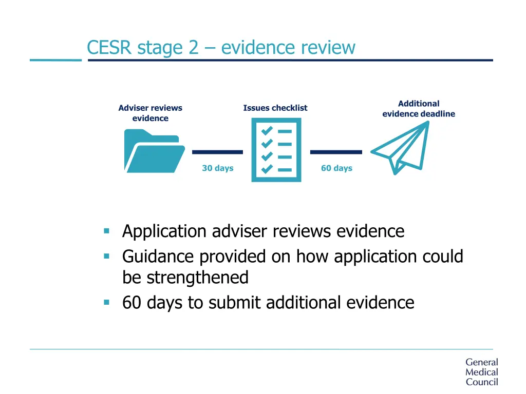 cesr stage 2 evidence review