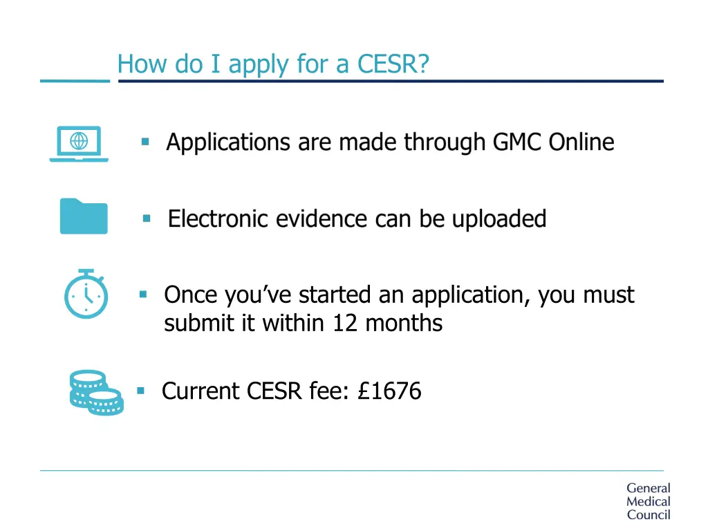 how do i apply for a cesr