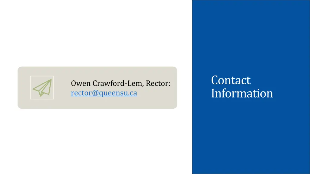 contact information 1