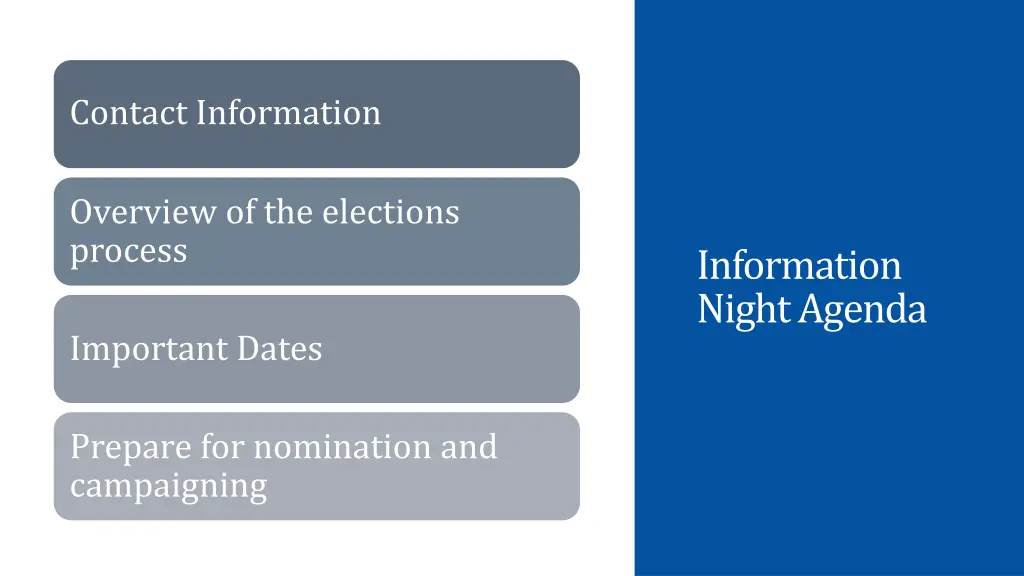 contact information