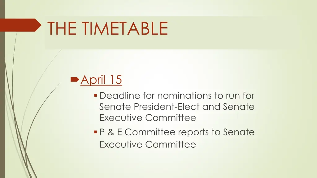 the timetable 4