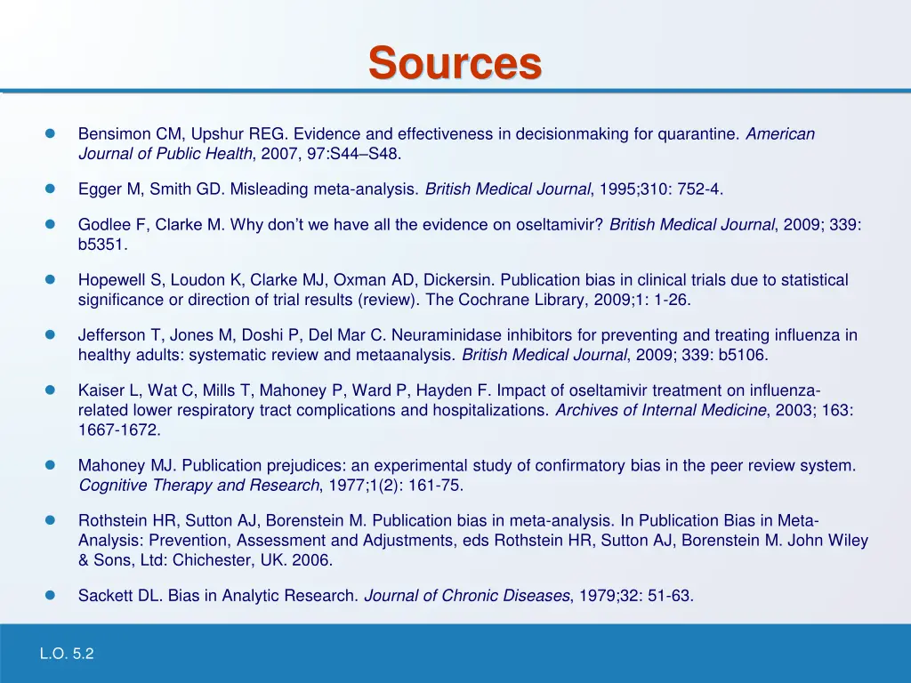 sources