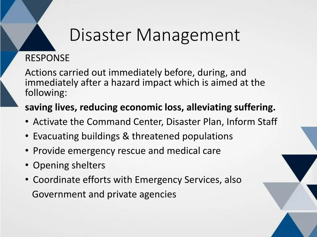 disaster management 3