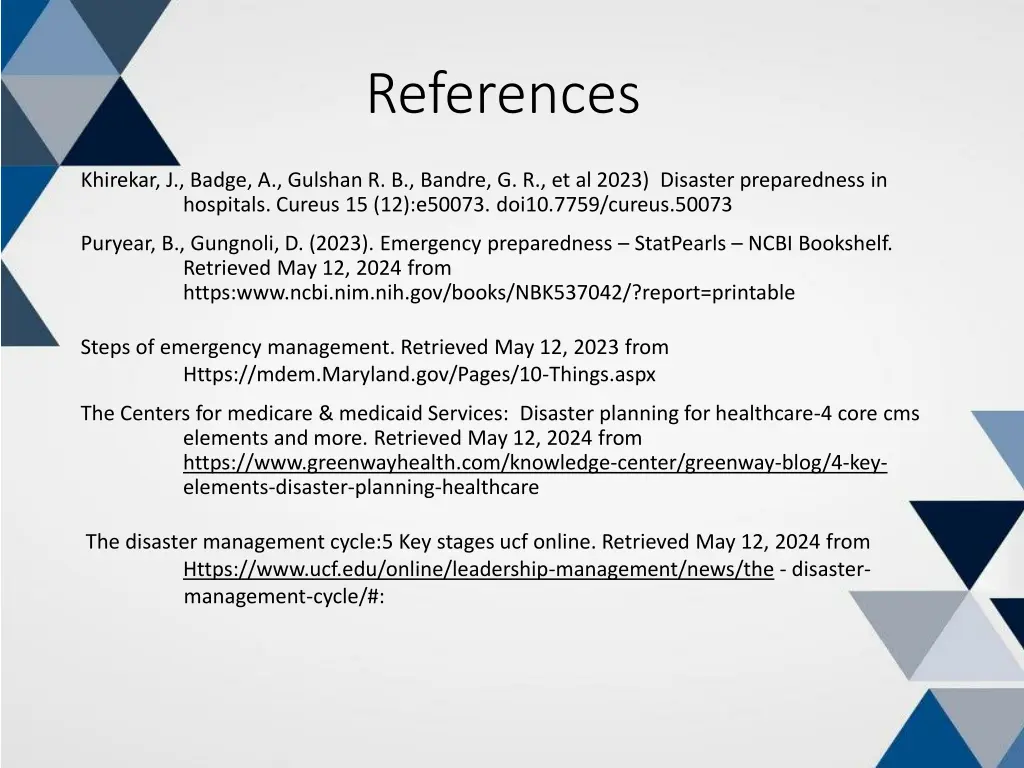 references