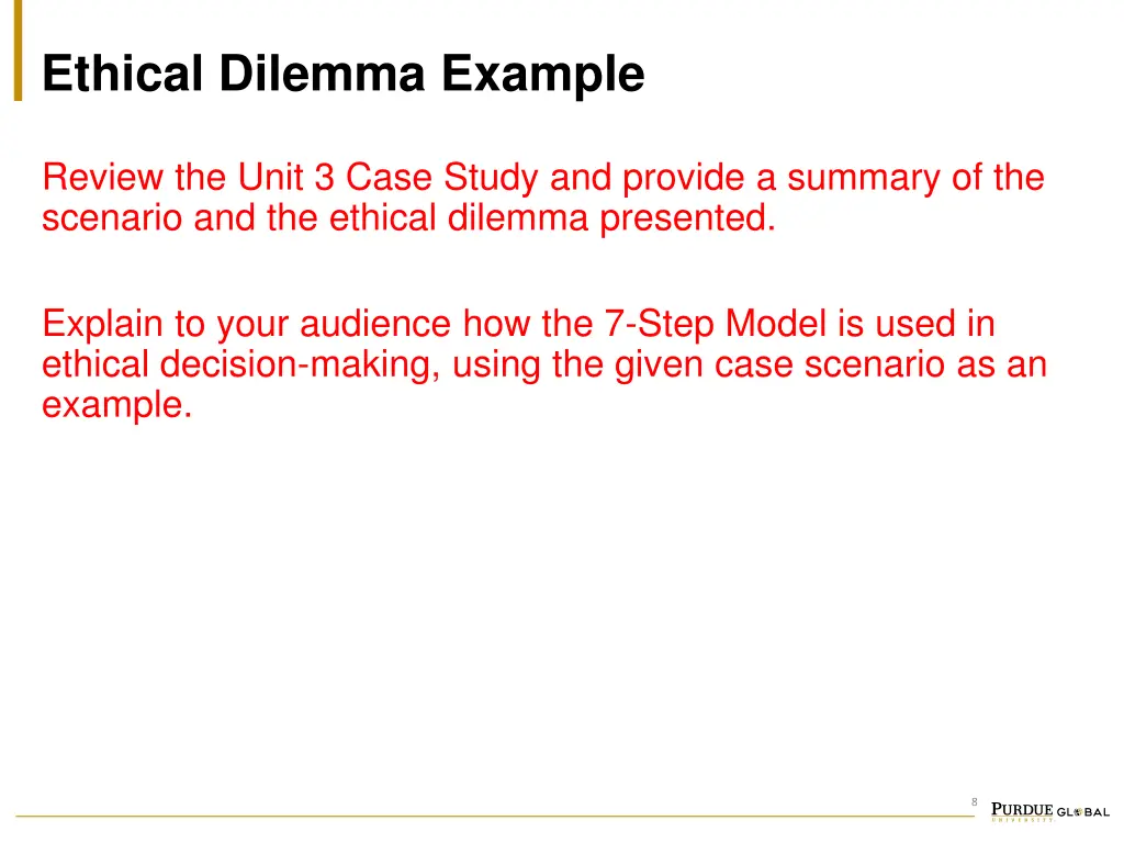 ethical dilemma example 1