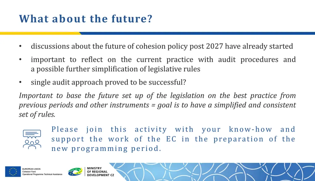 what about the future
