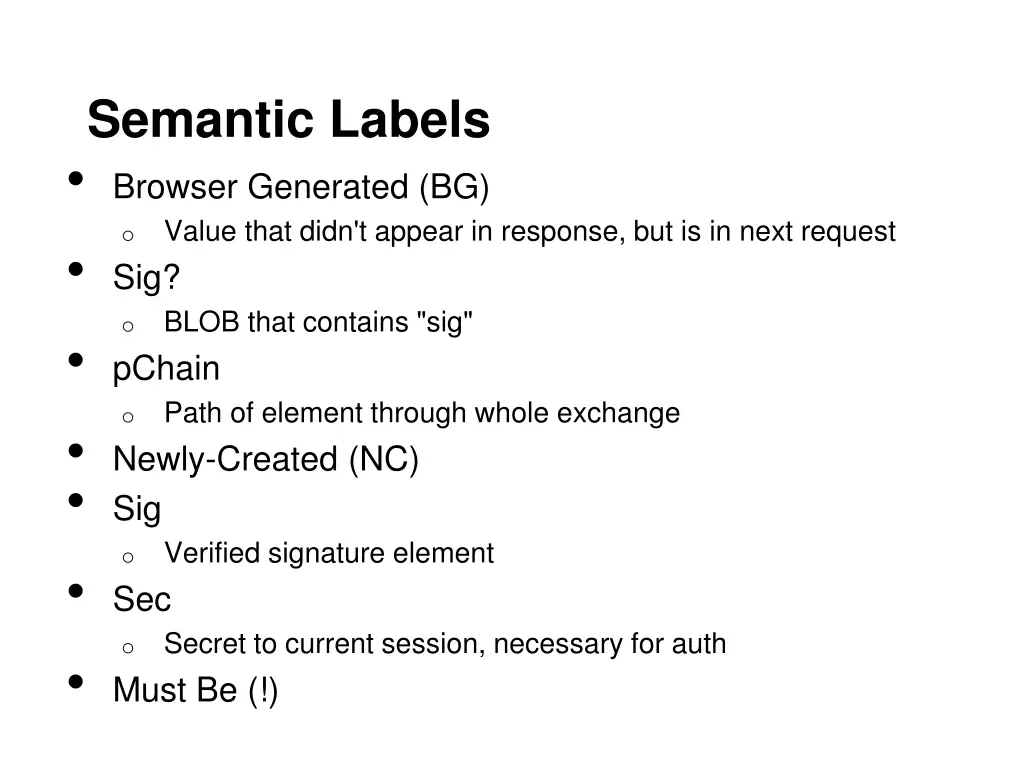 semantic labels browser generated bg value that