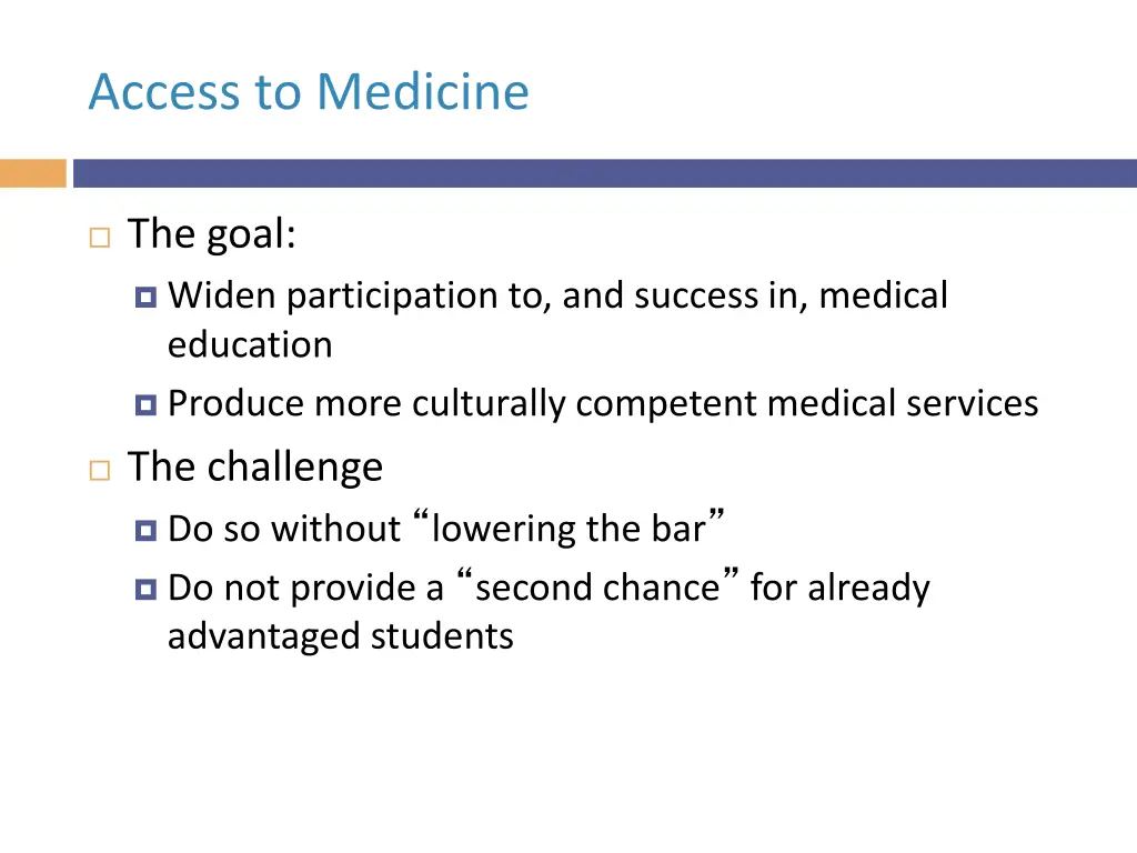 access to medicine