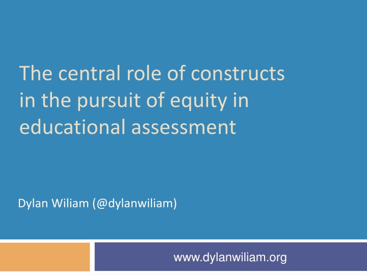 the central role of constructs in the pursuit