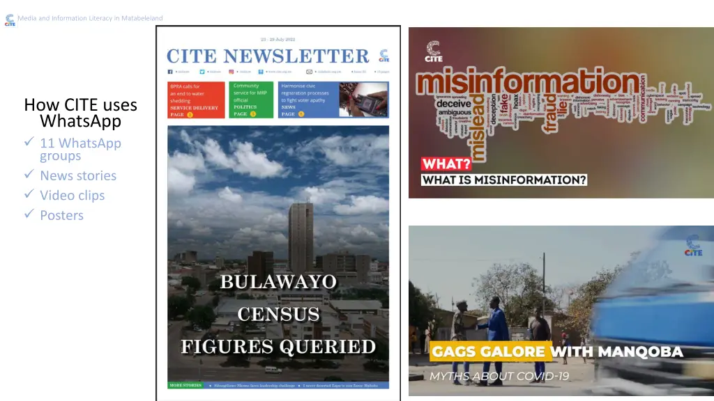 media and information literacy in matabeleland 3