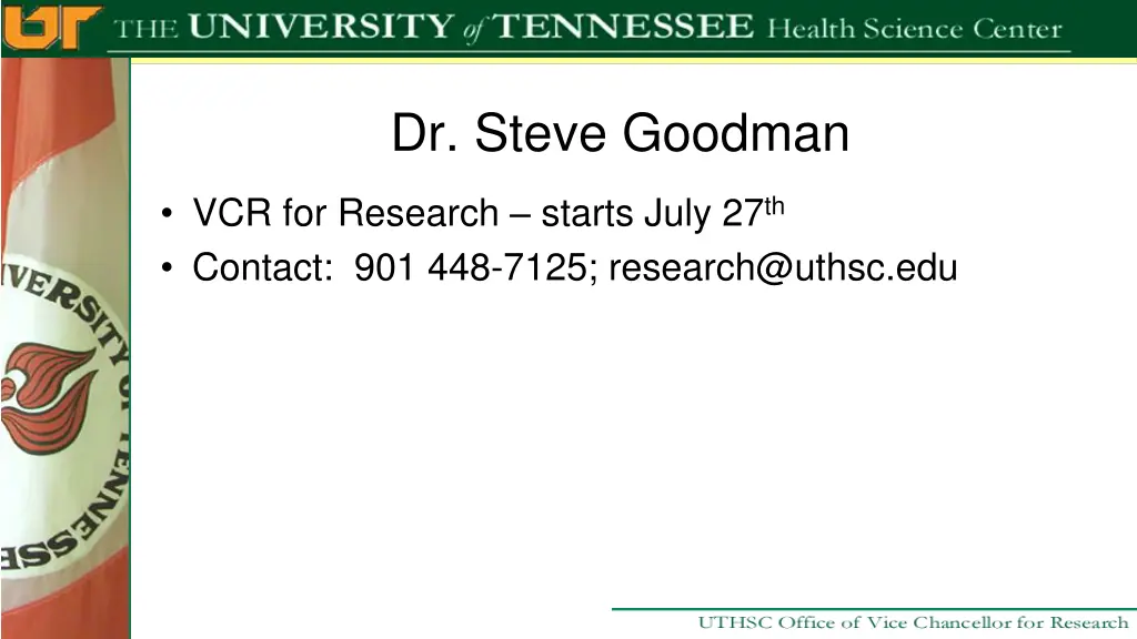 dr steve goodman