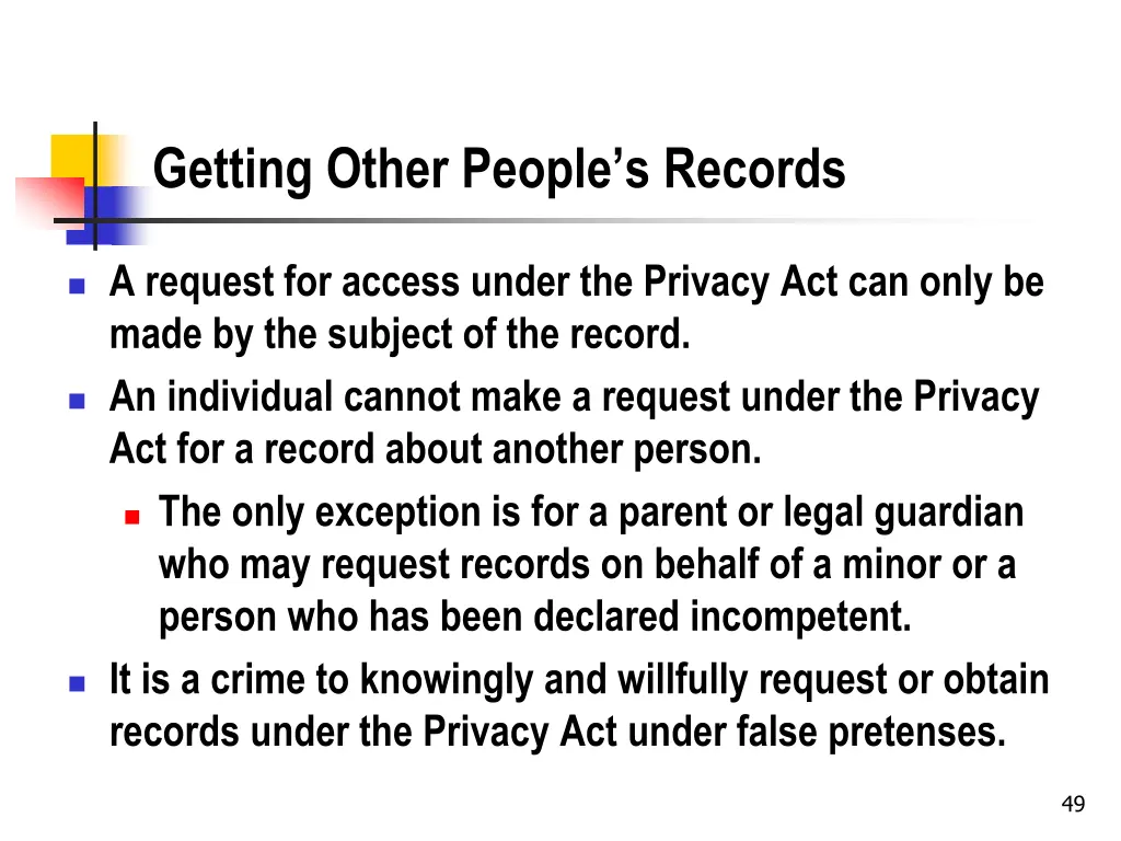 getting other people s records