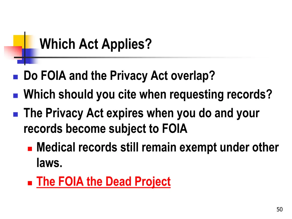 which act applies