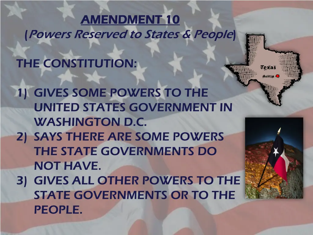 amendment 10 amendment 10