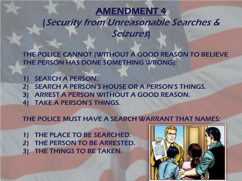 amendment 4 amendment 4