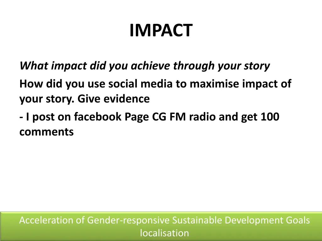 impact