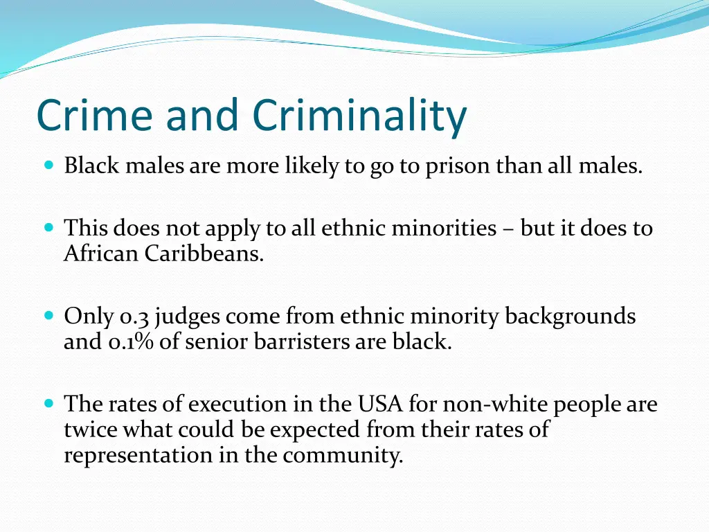 crime and criminality