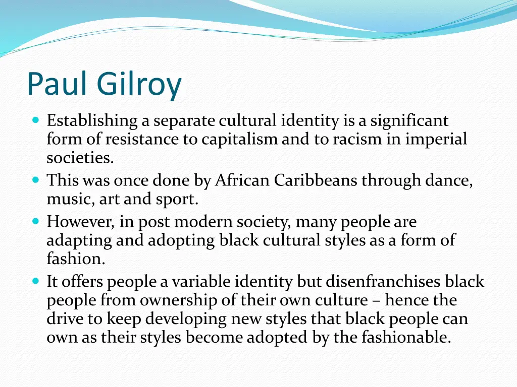 paul gilroy