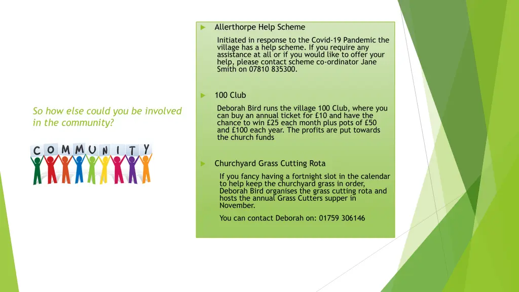 allerthorpe help scheme
