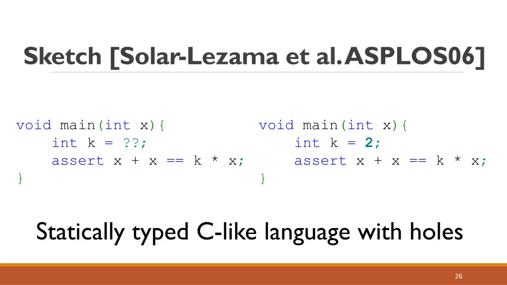 sketch solar lezama et al asplos06
