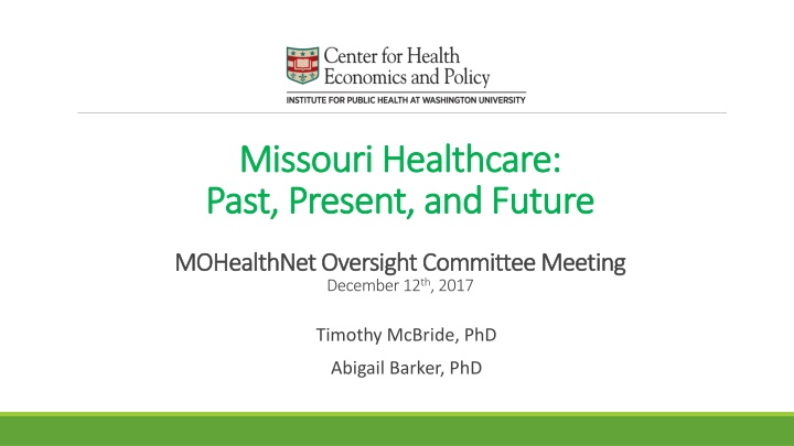 missouri healthcare missouri healthcare past