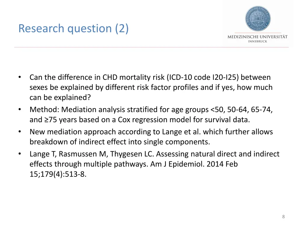 research question 2