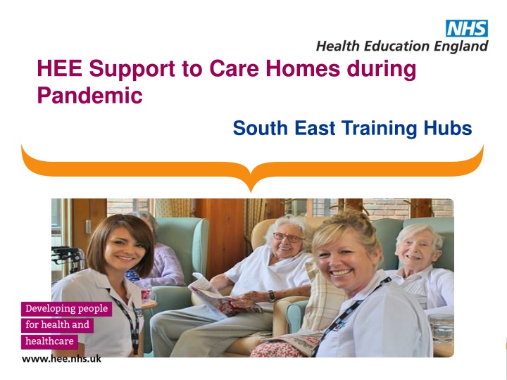 hee support to care homes during pandemic