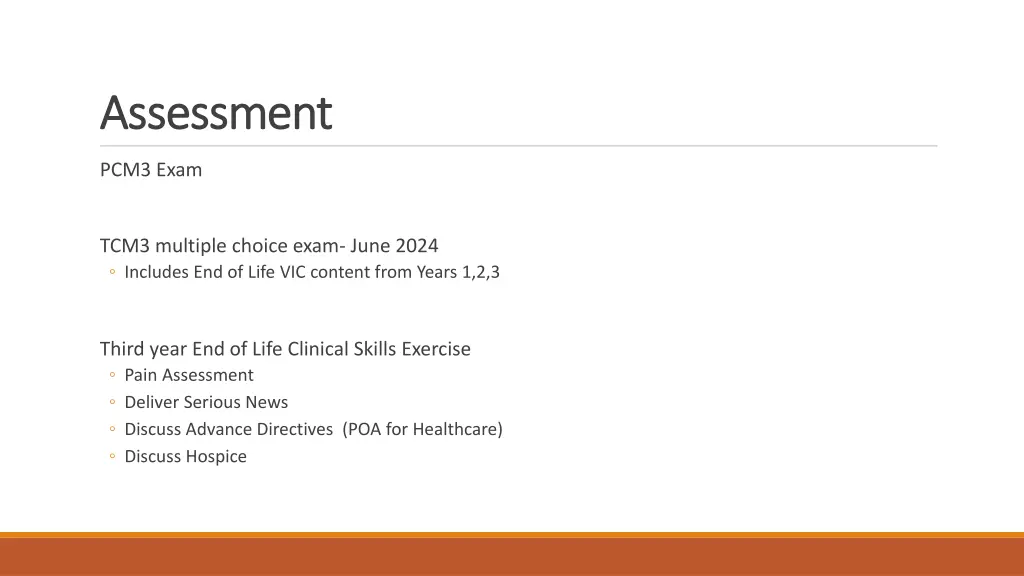 assessment assessment