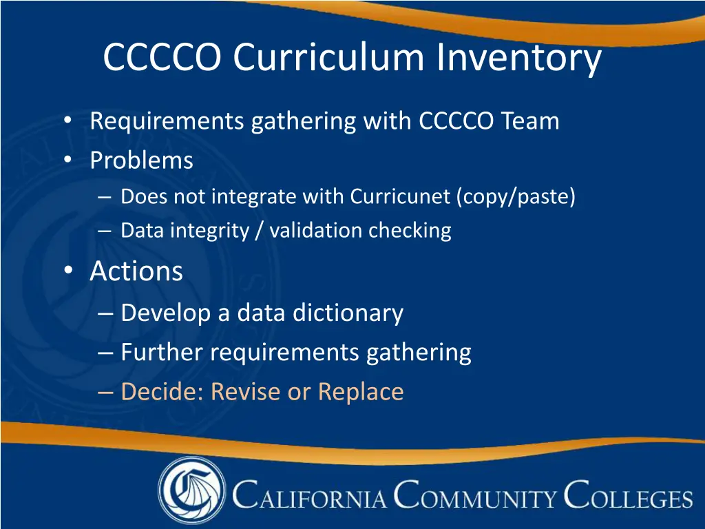 cccco curriculum inventory