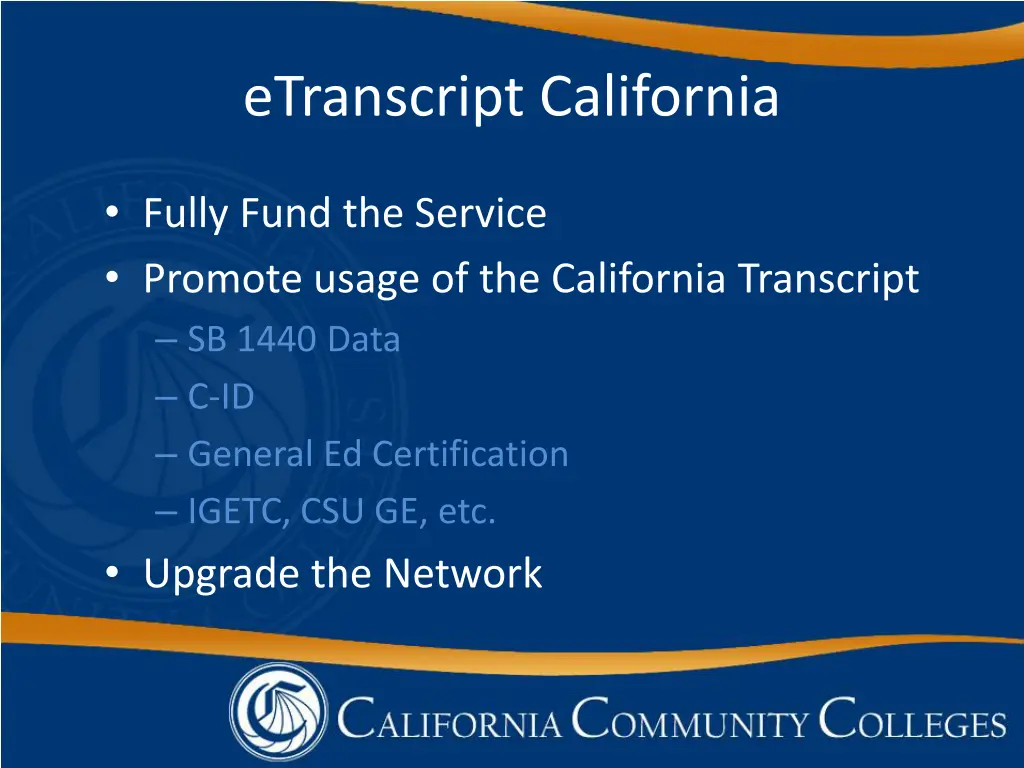 etranscript california 1