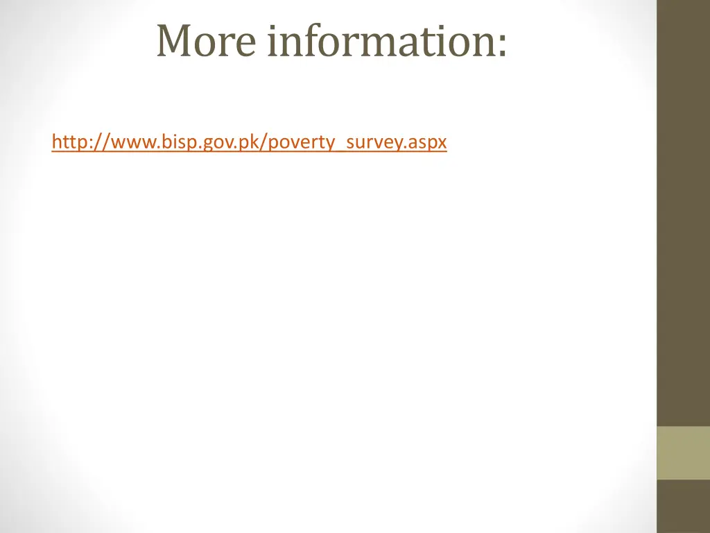 more information