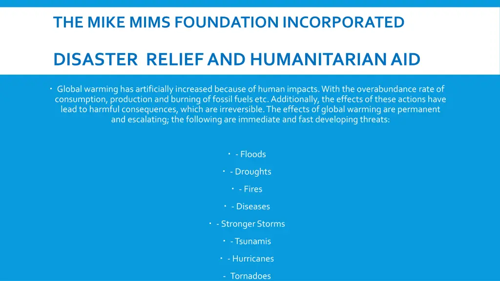 the mike mims foundation incorporated 6