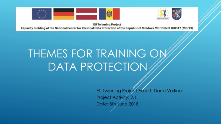 themes for training on data protection