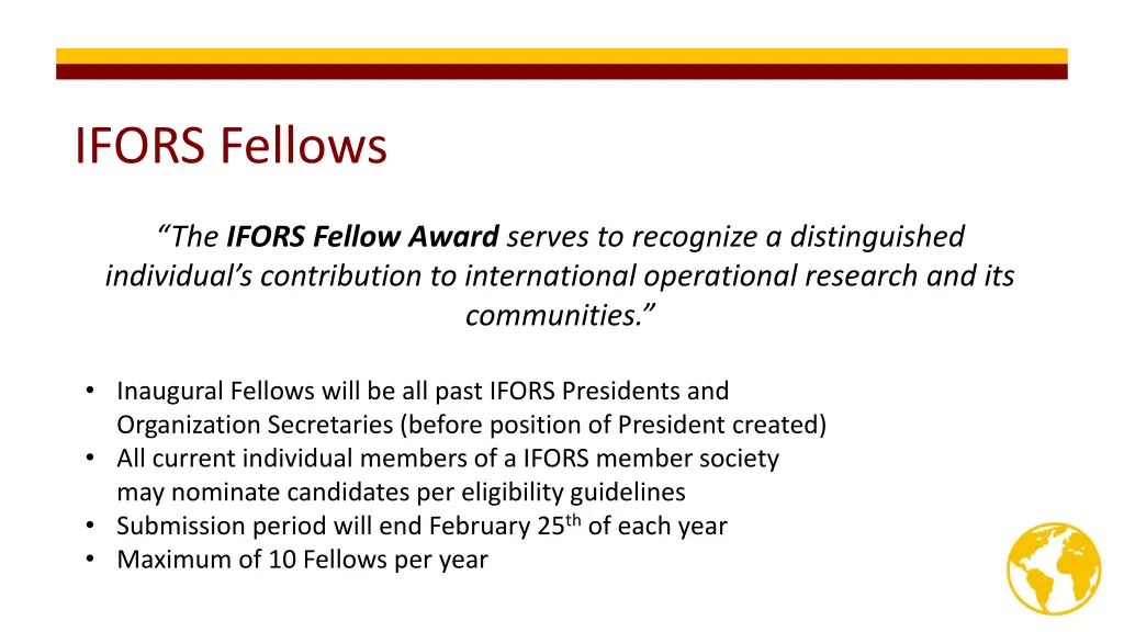ifors fellows