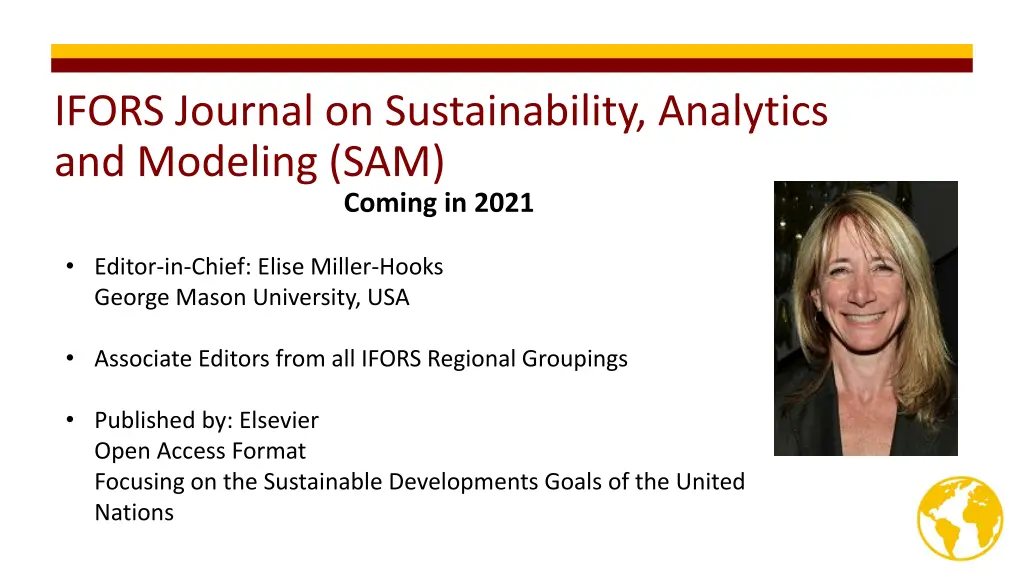ifors journal on sustainability analytics
